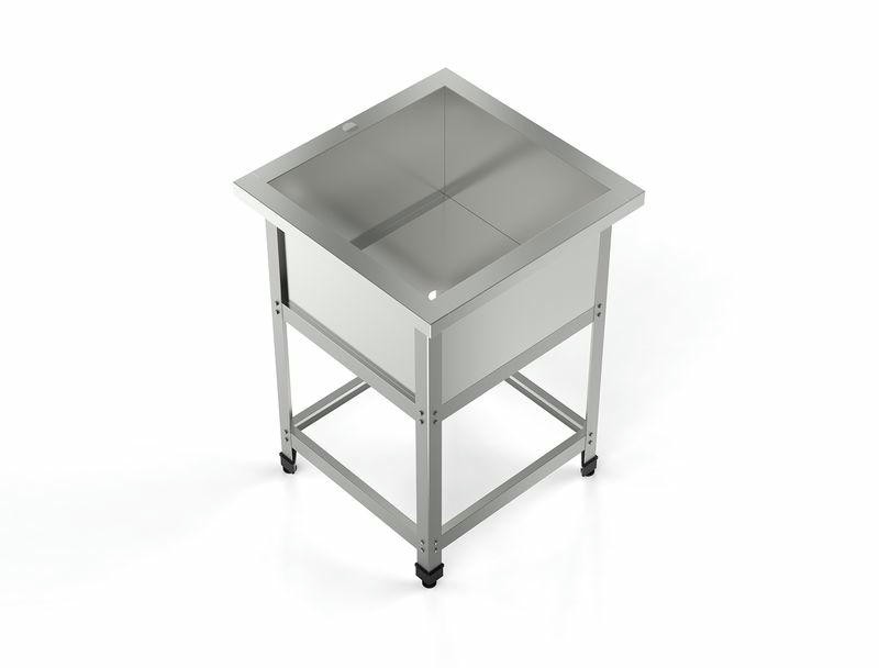 ВАННА МОЕЧНАЯ GPSTEEL СТАНДАРТ ВМ-1 500/500/850 С (ВМ-1/400)